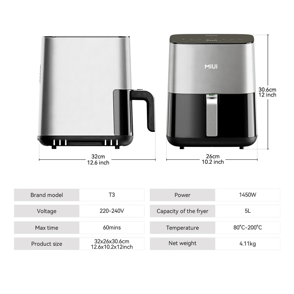 5L Digital Air Fryer