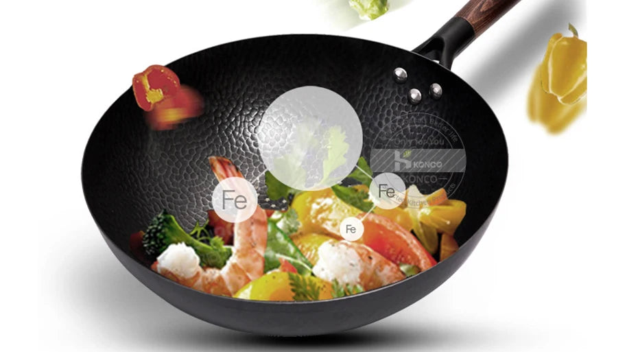 Cast Iron Wok