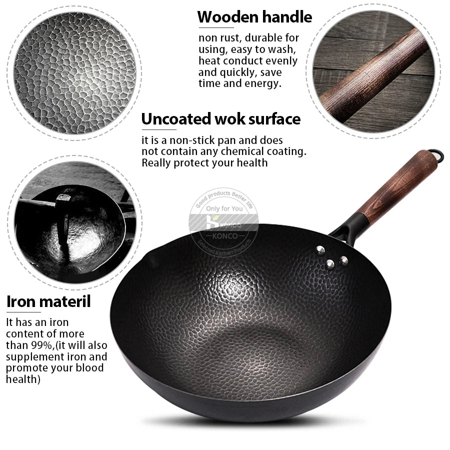 Cast Iron Wok