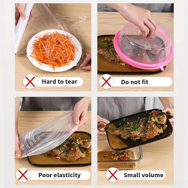 Eco-Friendly Silicone Bowl Covers